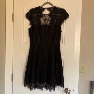BB Dakota black lace dress